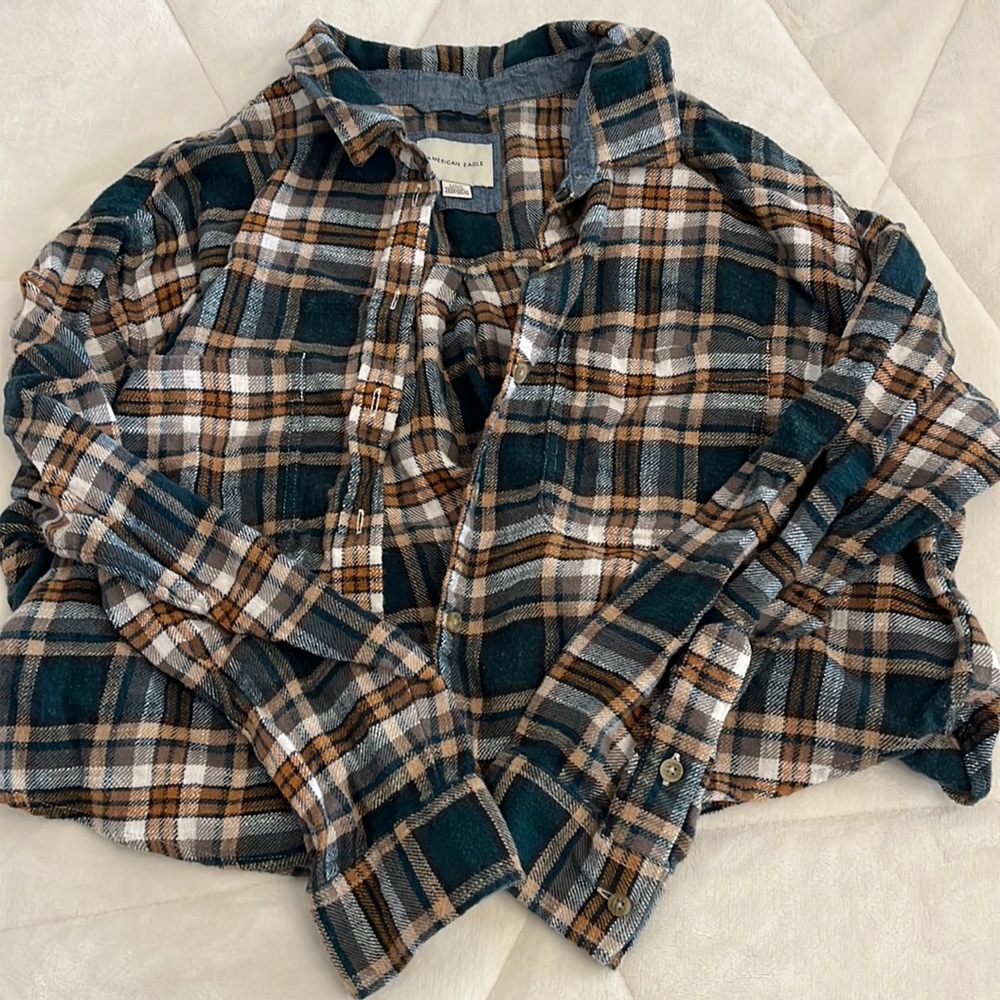 Cropped flannel